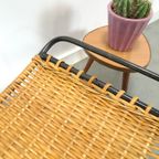 Ddr Rotan Kruk Met Staal Vintage thumbnail 9
