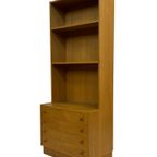 Vintage Kast Boekenkast Wandkast Jaren 60 Eiken Design thumbnail 20