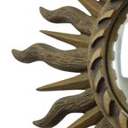 Sixties Sunburst Butler Spiegel Zonnespiegel Bol Glas Hars 43Cm thumbnail 11