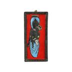 Vintage Wandsculptuur San Marino Keramiek Italy Jaren 50 thumbnail 11
