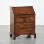 Antieke Subtiele Engelse Secretaire Uit Begin 19e Eeuw Met Een Prachtig Interieur thumbnail 2