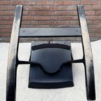Stokke Peter Opsvik Actulum Ergonomisch Gevormde Schommelstoel - Zwarte Bekleding En Houten Frame thumbnail 18