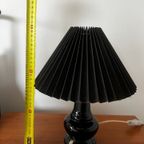 Ceramic Lamp With Accordion Shade thumbnail 6