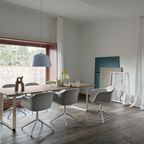 Muuto / Fiber Armchair / Swivel Base / Cognac thumbnail 10