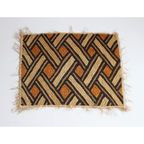 Shoowa Rug, Velours Du Kasaï, Congo 1950S thumbnail 3