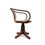 Zeldzame Vintage Model 5501 Bureaustoel Van Thonet Voor Zpm Radomsko thumbnail 3