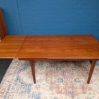 Vintage Verlengbare Eettafel, Deens Design Uit De Jaren 60 thumbnail 13