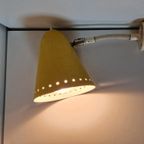 Vintage Hala Wandlampje Gele Wandlamp Jaren 50 thumbnail 11