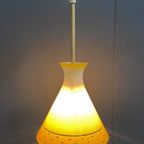 Yellow Glass Pendant Lamp 1950S thumbnail 11