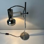 Vintage Design Bureaulamp Chroom - Midcentury - Sische thumbnail 6