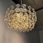 Vintage Hanglamp Kinkeldey, Glas thumbnail 2