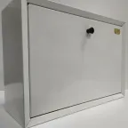 Vintage Metalen Sega Medicijnkastje (dwarskastje) Met Klep thumbnail 2