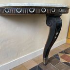 Side Table Console Tafel Muurtafel 19e Eeuws Frans thumbnail 8