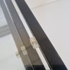 Postmoderne Design Nest Tafeltjes Metaal En Glas Kubus. thumbnail 5
