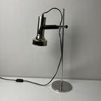 Vintage Design Bureaulamp Chroom - Midcentury - Sische thumbnail 3