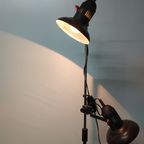 Vloerlamp Vintage Met 2 Bruine Spots (Hustadt Leuchten) thumbnail 9