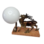 Art Deco Lamp Met Hert thumbnail 3