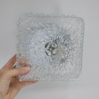 Vintage Plafondlamp Vierkant Glas thumbnail 5