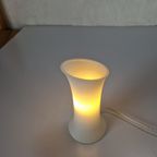Sce Hurricane Lamp Jaren 80 Melkglas Design. thumbnail 3