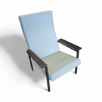 Model 30 / Gijs van der Sluis High Back Arm Chair / 1950s thumbnail 4