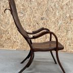 Michel Thonet Uniek Rond 1865 Armstoel thumbnail 10