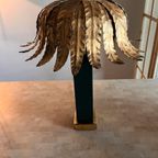Zeldzame ‘Maison Jansen’ Palm Lamp Mid Century Vintage thumbnail 11