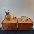 Set Van Twee Vintage Nachtkastjes 70s thumbnail 6