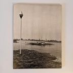 Zwart Wit Foto Op Hardboard Olst Veerpont Daf Reclame thumbnail 2