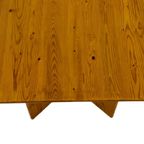 Vintage Grenen Salontafel / Bijzettafel Minimalist Design thumbnail 11