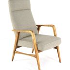 Vintage Fauteuil Herenmodel' Duivendrecht New Upholstery | 2 Stuks Op Voorraad thumbnail 9
