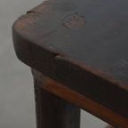 Antieke Chinese Side Table/ Altaar Tafel Uit Begin 1900 Met Een Zeldzame Single Piece Top thumbnail 17