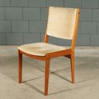 Midcentury Teakhouten Eetkamerset – Tafel – 4 Stoelen thumbnail 15