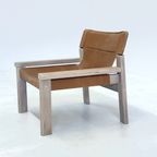 Tuigleren Cognac Kleurige Fauteuil thumbnail 18