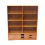 Deens Design Vintage Kast / Boekenkast Ontworpen Door Poul Hundevad thumbnail 7