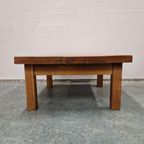 Strakke Vintage Salontafel Coffeetable Japandi Bijzettafel thumbnail 2
