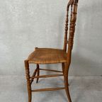 2x Vintage Originele Chiavari Stoelen – Hout thumbnail 7