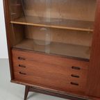 Vintage Teak Fineer Highboard 69253 thumbnail 12