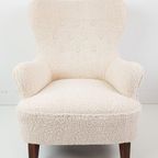 Vintage Artifort Theo Ruth Heren Fauteuil Teddy Nieuwe Stof thumbnail 3