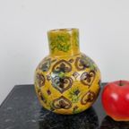 Een Prachtige Gele Bitossi Vaas, Ontworpen Door Aldo Londi thumbnail 3