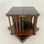 Miniatuur Antieke Boekenkast/Boekenmolen Circa 1900 thumbnail 12