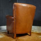 Vintage Leren Fauteuils- Bruin thumbnail 7