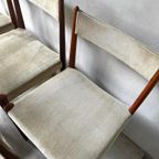 Set Van 6 Lübke Eetkamerstoelen Palissander Diningchair thumbnail 5