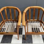 Set Of Two Wilhem Knoll Chairs 1960S thumbnail 13