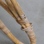 Leuke Dutch Design Rotan Fauteuil Uit De Jaren ’50 Met Een Hoge Rug thumbnail 15