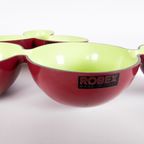 Robex - Made In Italy - Trifoglio Bowl - En 4 Section Serving Bowl - 'Bruco' - Plastic Design - 9 thumbnail 3