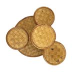 Vintage Plantentafel Plantenstandaard 4 Niveaus Bamboe En Rotan thumbnail 10