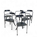 Set Of 6 Fauno Chairs By David Palterer For <<<brand>>>, 1987 thumbnail 8