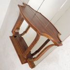 Art Deco Spiegel, Kleedspiegel Voor In De Hal, Jaren 30 thumbnail 10