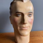 Plaster 1930S Mannequin Head thumbnail 6