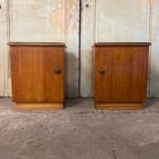 Set Art Deco Kastjes. Met Glasplaat En Bijzondere Details. thumbnail 2